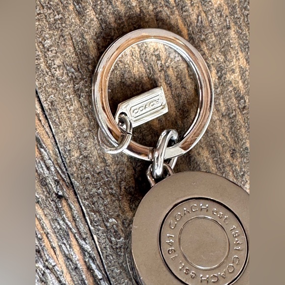 Vintage Nautical Life Preserver Coach Valet Turnlock valet double keychain - Picture 4 of 10